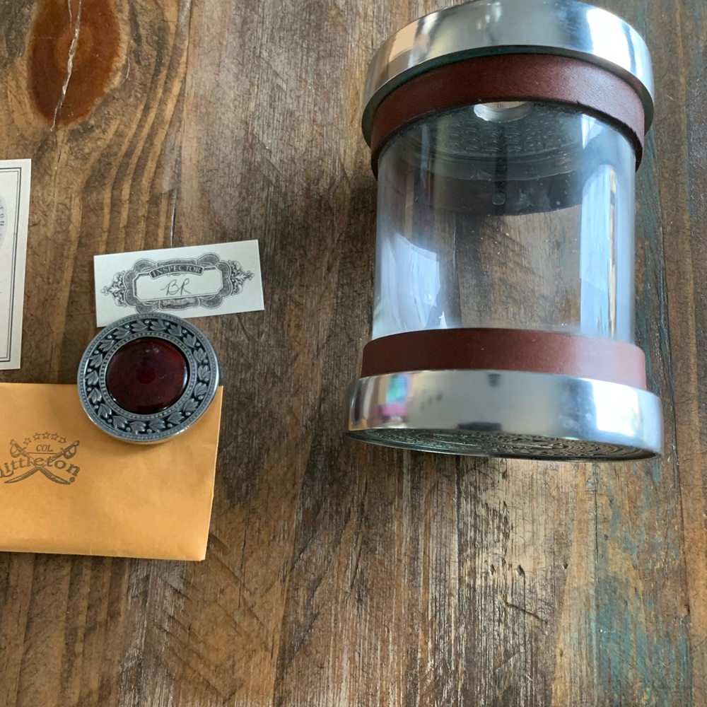 Vintage Colonel Littleton Dime Bank. Brand New in Box